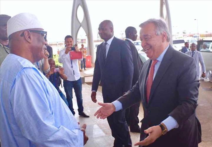 Visite du secrétaire général des Nations-Unies au Mali : « La paix au Mali est un facteur de sécurité à l’échelle globale »