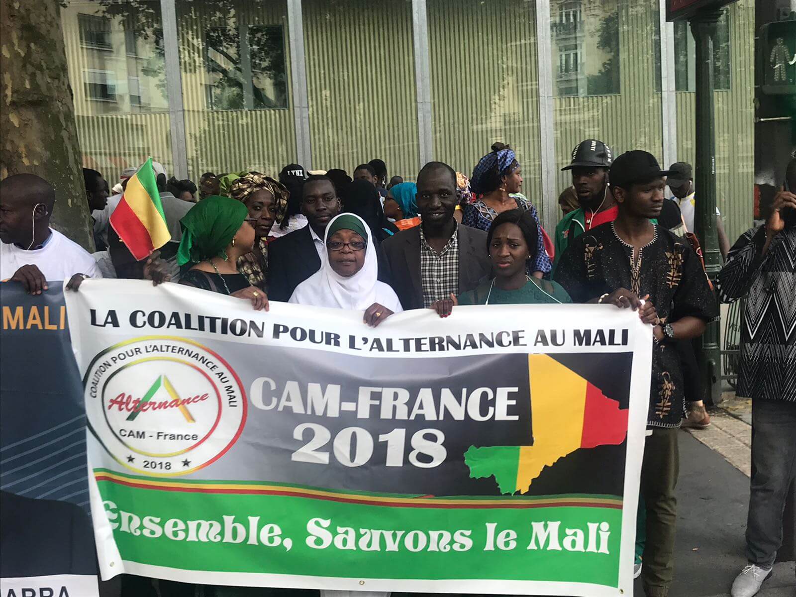 A la faveur d'une marche pacifique samedi dernier à Paris qui s'est terminée  à l'ambassade du Mali en France : La Coalition pour l'Alternance (CAM-France) exige " la tenue d'élections transparentes et crédibles ainsi que la libération de l'ORTM "