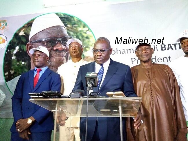 Soutien du CDR à Soumaila Cisse : Mohamed Ali Bathily salue cette décision de son fils et de ses camarades