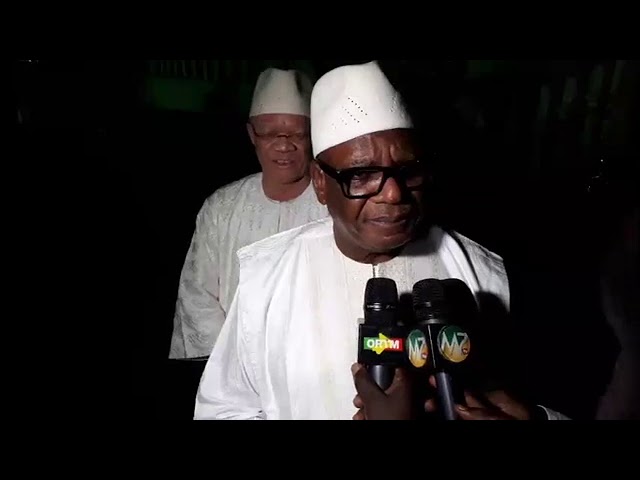 Interview avec SEM, Ibrahim Boubacar Keita après la rupture du jeûne