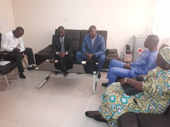 Rencontre de prise de contact entre la Direction de l'AGEFAU et le bureau de l'ASSEP