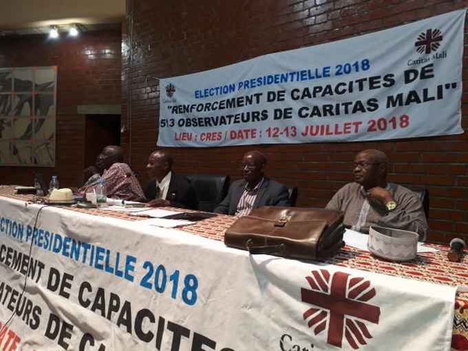 Elections 2018 : Caritas Mali renforce les capacités de 513 observateurs