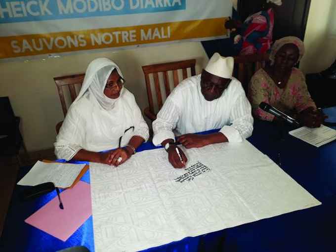 Cheick Modibo Diarra, candidat de la coalition CMD : « Pour nous l’alternance est claire, se rassembler pour sauver le bateau Mali»