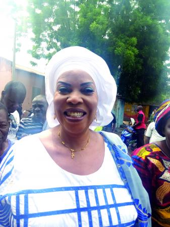 La candidate Djénéba N’Diaye aux apprenantes du COPCC : « Donner la chance à une femme pour que vos priorités soient prises en compte »