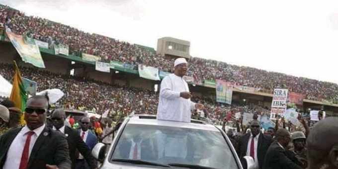 Bamako: IBK fait une impressionnante démonstration de force