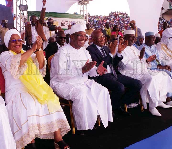 IBK lors du lancement de sa campagne au stade du 26 mars : "Ceux qui sont à la base du slogan Boua ka bla ont regretté car il a produit l'effet contraire"
