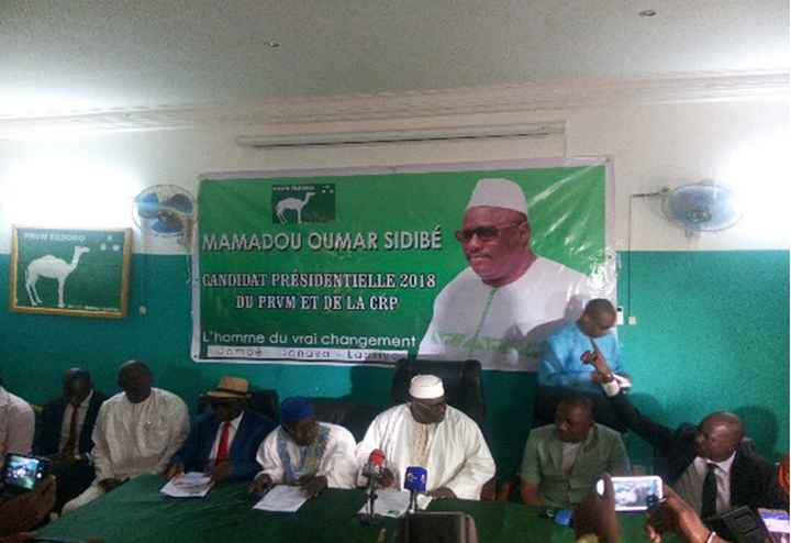 Présidentielle 2018 : « Je suis candidat pour le Mali, pour porter haut le drapeau national dans le concert des nations » dixit Mamadou Oumar Sidibé
