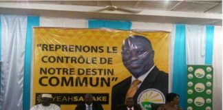Le candidat du Parti pour l'action civique et patriotique (PACP), Niankoro Yeah Samaké
