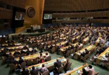 Election de 5 membres non permanents du Conseil de sécurité par l'Assemblée générale des Nations unies le 8 juin 2018 / © AFP / Don EMMERT