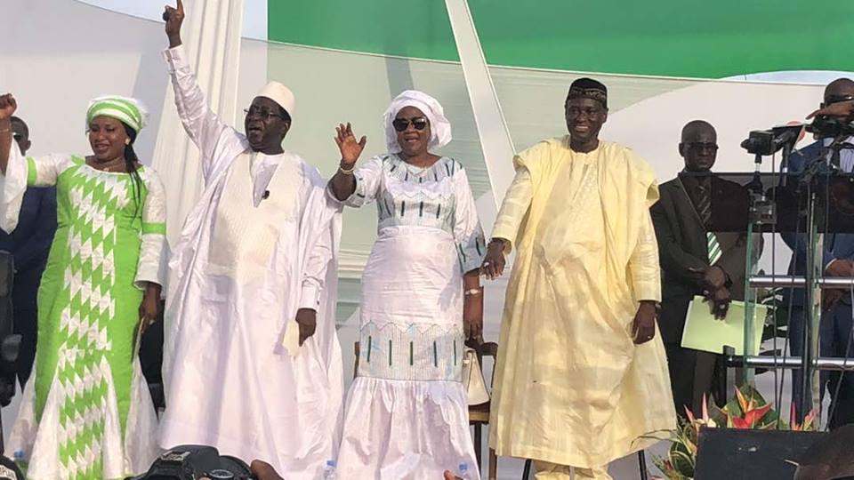 Photos - Meeting de lancement officiel de la campagne du candidat Soumaila CISSE au boulevard de l'indépendance