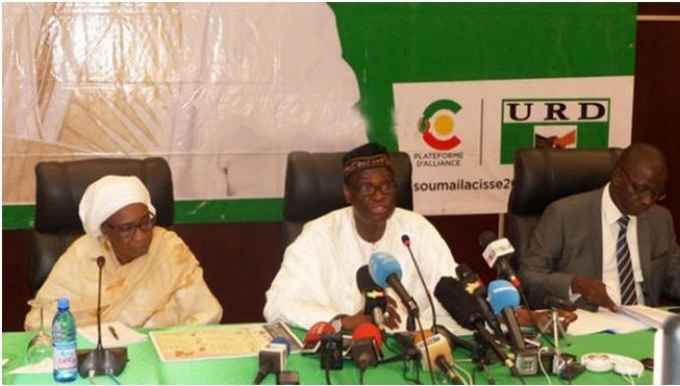 Le directoire de campagne du candidat Soumaïla Cissé face à la presse : « Il y aura un 2ème tour entre Soumaïla Cissé et IBK »