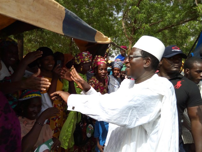 Mali: Soumaïla Cissé a tenu meeting à Koulikoro après le président IBK