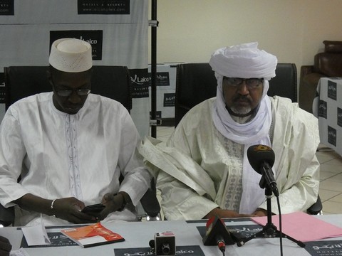 Ibrahim Ag Mohamed Assaleh parlant du candidat des PUR :  «  Housseini Amion Guindo est celui qui pourra rassembler les Maliens quelle que soit leur appartenance politique, sociale, raciale…»