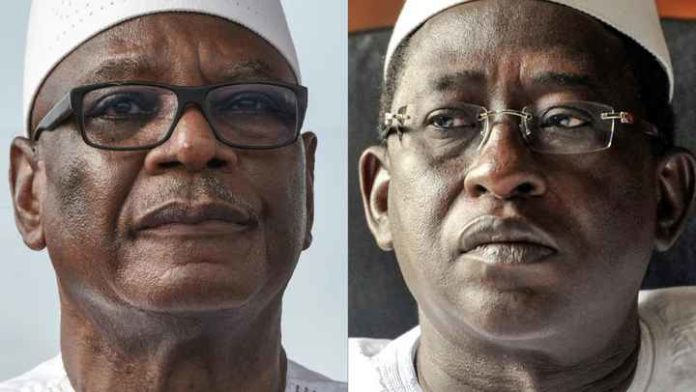 IBK-SOUMAILA- Ibrahim Boubacar Keita (G) affronte Soumaïla Cissé (D