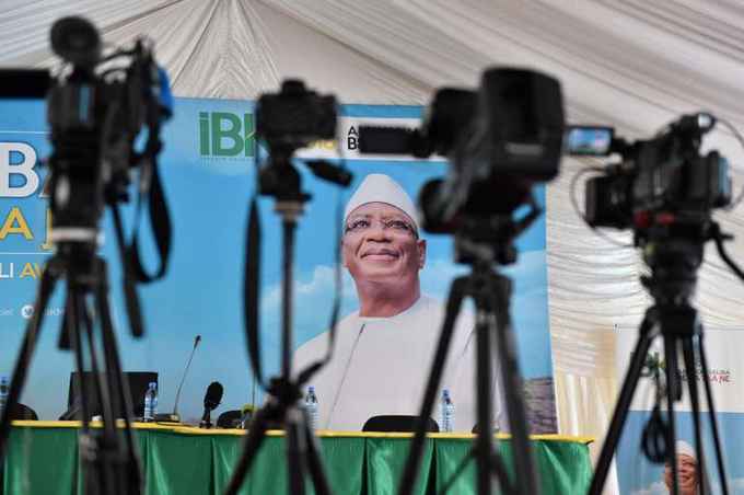 Ibrahim Boubacar Keïta à son QG de campagne : «Je vous demande de m’accompagner pour continuer à apporter des solutions à nos défis par l’action»