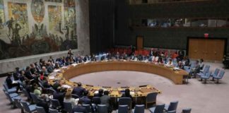 Le Conseil de sécurité de l'ONU, à New York