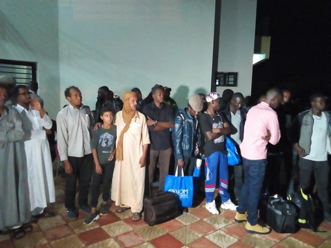 Migration : Fin de calvaire de ces 141 migrants de retour de la Libye ce matin.