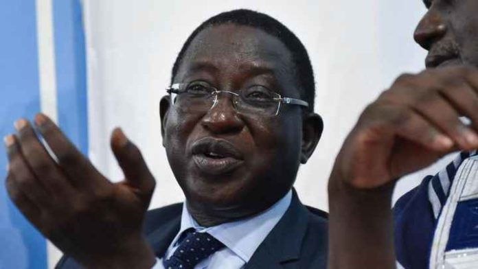 opposant-Soumaila-cisse- Le chef de file de l'opposition, Soumaïla Cissé, le 1er août 2018 à Bamako, Mali.