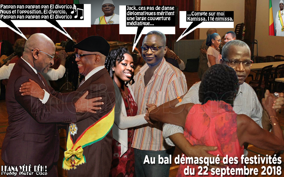 Au bal démasqué des festivités du 22 septembre 2018