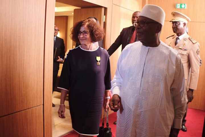 Mme Evelyne Decorps en fin de mission reçue par le président de la République : L’excellence des relations entre le mali et la France magnifiée