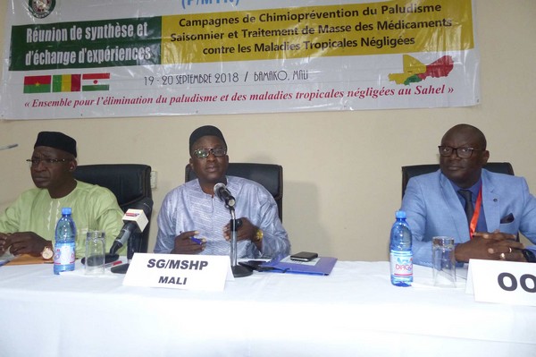 Chimio-prévention du Paludisme Saisonnier: les experts du Burkina, du Mali et du Niger partagent leurs expériences