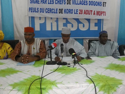 Atteintes graves et répétées à la vie  de la population civile : L’association  Nyugal Pulaaku et les cadres des cercles de Koro et de Bankass  rendent  « personnellement responsable le chef des combattants de la milice dont il a la direction »