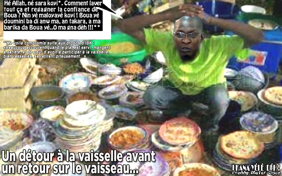 Un détour à la vaisselle avant un retour sur le vaisseau...