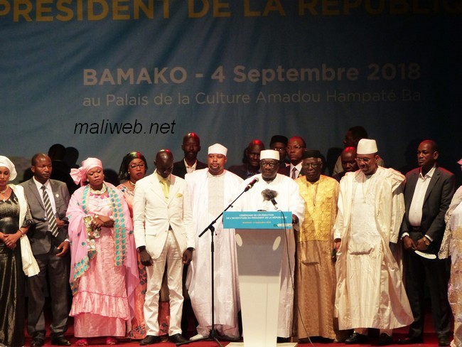 Mali : le collectif des candidats à l’élection présidentielle de 2018 suspend sa participation aux activités de l’EPM