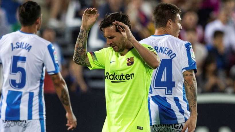 Liga : Leganés fait tomber le Barça !