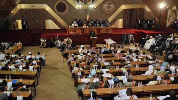 L'Assemblée nationale du Mali à Bamako