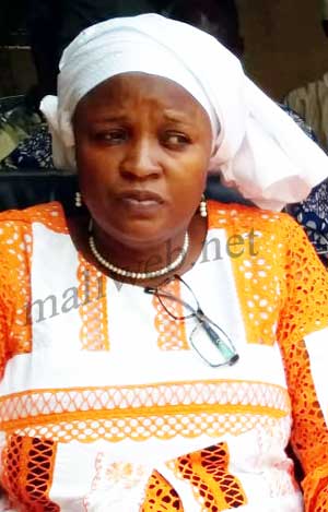 La directrice de l'AE de Bamako rive gauche, Koné Rakiatou Dia lors de la journée de l'alphabétisation 2018 : " 31 872 auditeurs formés dont 4 092 hommes et 27 780 femmes par les centres d'Alphabétisation "