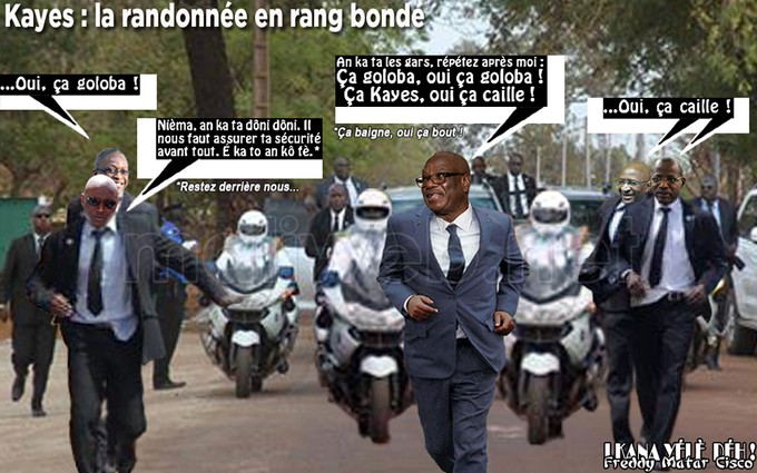 Kayes : La randonnée en rang bondé