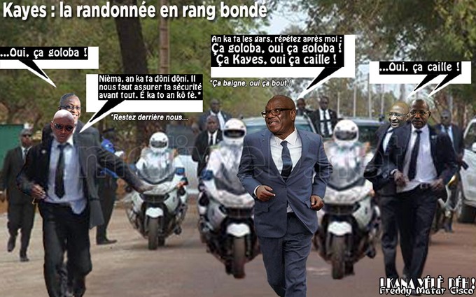 La randonnée en rang