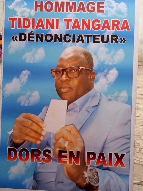 Hommages à Tidiani Tangara
