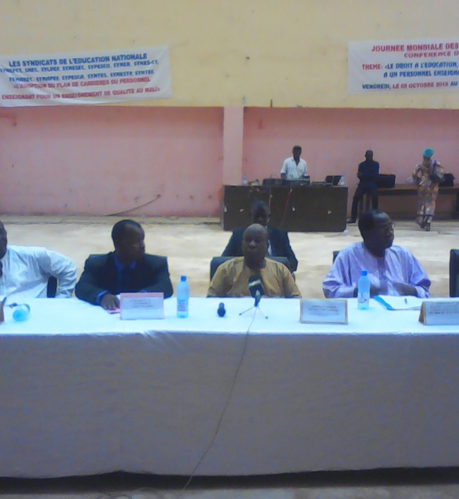 A l’occasion de la célébration de leur journée mondiale :  Des enseignants du Mali honorés