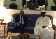 Le Premier Ministre Soumeylou Boubèye Maïga, en visite d’amitié et de travail à Abidjan