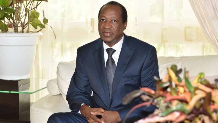 L’ancien président du Burkina Faso, Blaise Compaoré