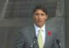 Justin Trudeau premier ministre canadien