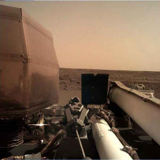 La NASA publie la première belle photo de la planète Mars