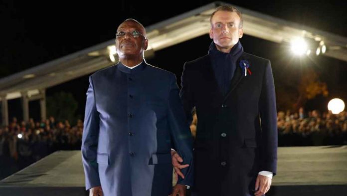 Le président Macron et son homologue malien Keïta