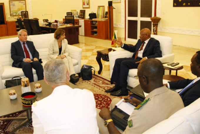 Primature : Soumeylou Boubèye Maïga a reçu Florence Parly
