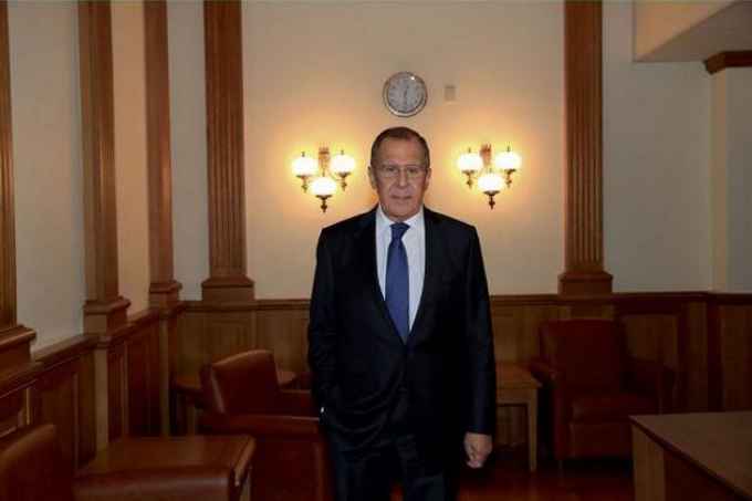 Sergueï Lavrov, ministre russe des affaires étrangères