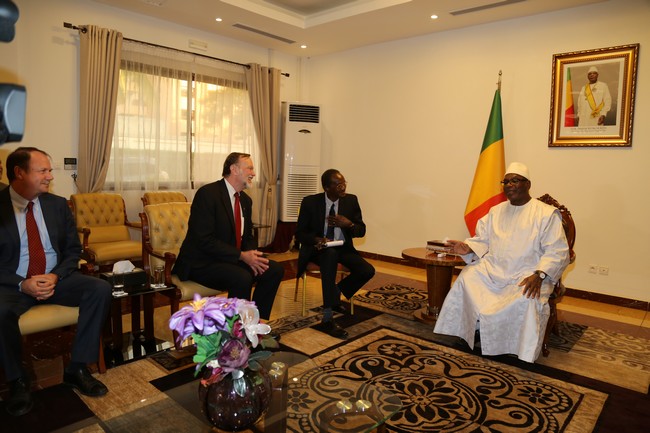 Le Secrétaire d'État Adjoint américain aux Affaires africaines, Tibor P. Nagy, Visite le Mali