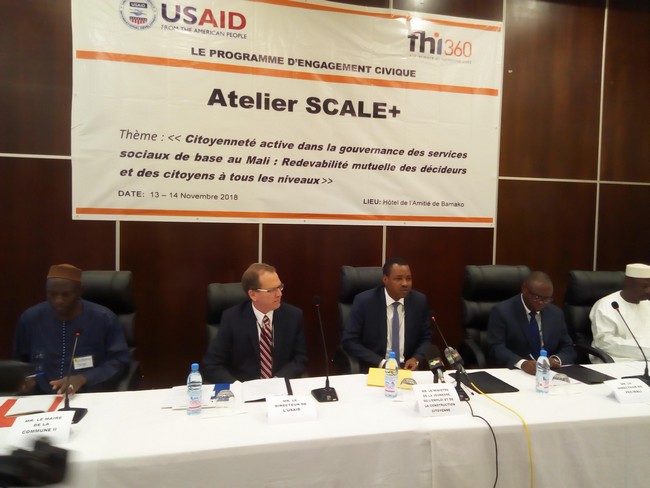Atelier SCALE : La citoyenneté active dans la gouvernance des services sociaux de base au Mali…