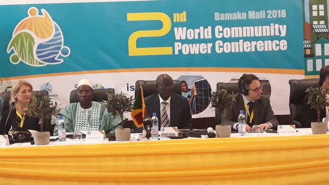Energies renouvelables: Fin à Bamako des travaux de la 2e  Conférence Mondiale sur l’énergie communautaire