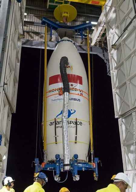 Le satellite "MOHAMMED VI-B" sera mis sur orbite, le 21 novembre 2018, depuis  le pas de tir de Kourou, en Guyane française.