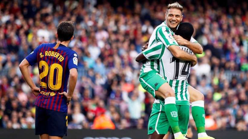 Liga : le Betis maîtrise le Barça au Camp Nou !