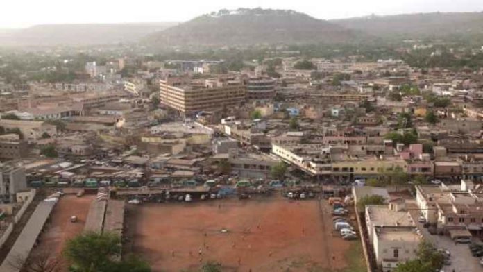 Vue du palais présidentiel à Bamako