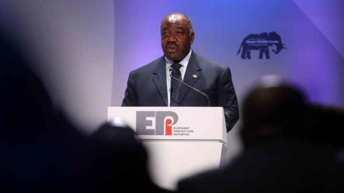 Le président gabonais Ali Bongo le 11 octobre 2018 à Londre