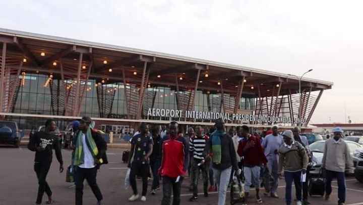 Le Mali a accueilli 46 de ses ressortissants interpellés et détenus dans un centre de détention en Angola